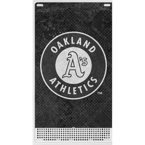 MLB Oakland Athletics Dark Wash Xbox Series S Console Skin